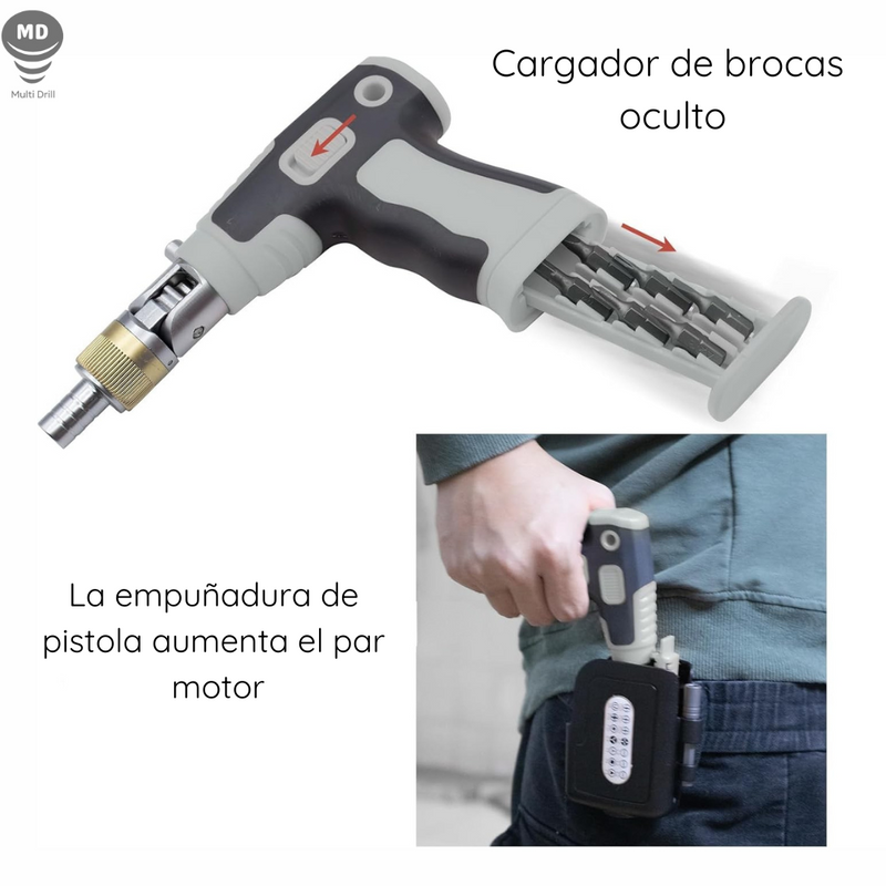 Juego de destornilladores Multi Drill