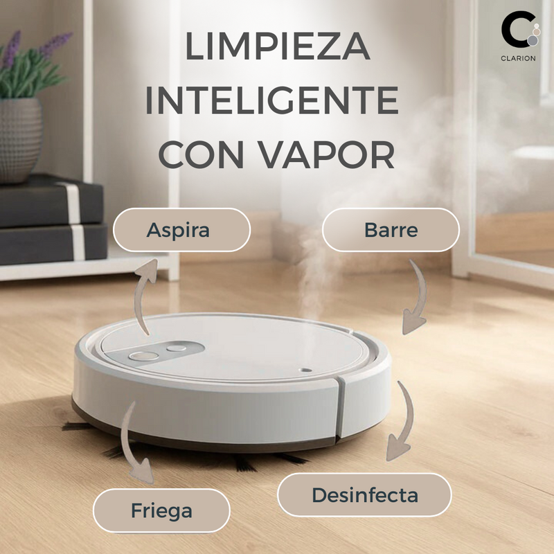 Robot aspirador 3 en 1 Clarion