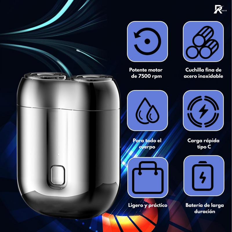 Afeitadora Doble Razix